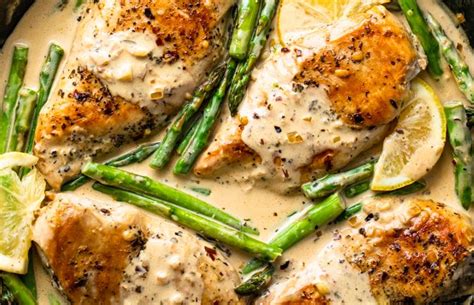 Chicken And Asparagus In Onion Sauce Brenda Gantt Recipes
