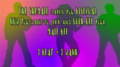 The Sexy Shemale vous transforme bi et maintenant vous êtes gay pour votre BFF Metronome JOI