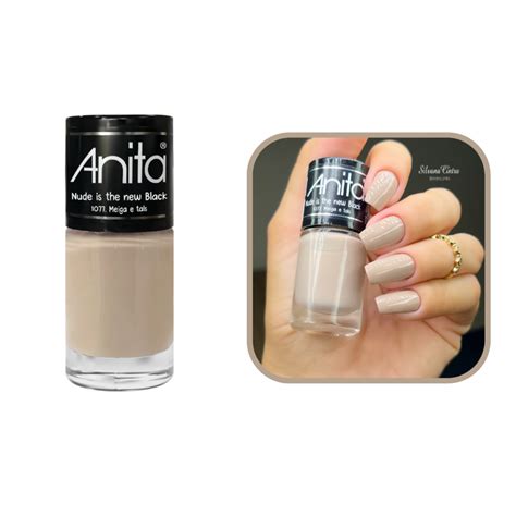 Esmalte Anita Cole O Nude Is The New Black Meiga E Tals Shopee Brasil