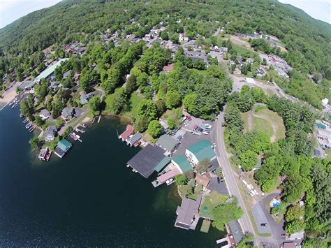 Looking Down On Bolton Landingny Bolton Landing Ny Bolton Landing