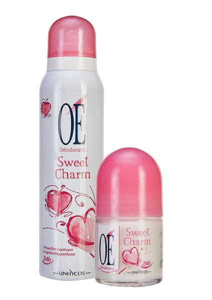 OE / Набор Sweet Charm (дезодорант спрей 150мл + ролик антиперспирант ...