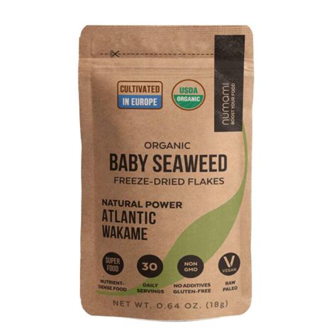 Wakame Seaweed Flakes Organic Eatwithohashi