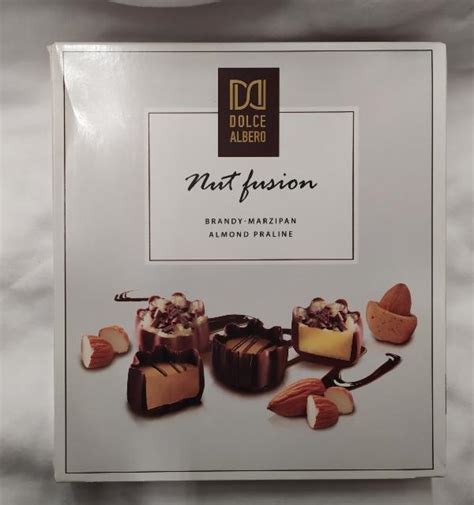 Конфеты nut fusion Dolce Albero - калорийность, пищевая ценность ⋙ ...