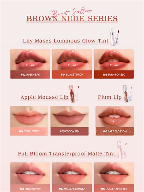 Bnb Barenbliss Latte Frappuccino Brown Nude Lip Series Siri Bibir Coklat Nude Shopee Malaysia