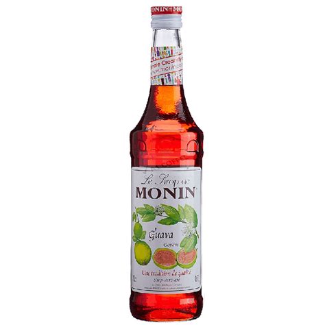 Monin Guava Syrup Cl Malaysia Bottles Per Box Global Beverages