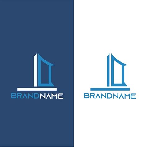 Premium Vector Modern Monogram Initial Letter Id Logo Design Template