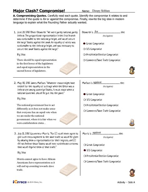 SOLUTION: Major clash compromise 1 pdf - Studypool