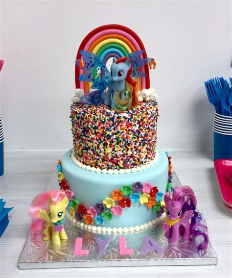 My Little Pony Sprinkle Cake | Rock Star Pastries