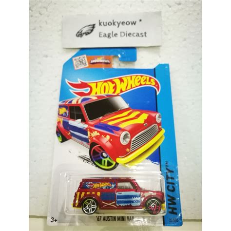 Hot Wheels Austin Mini Van Hotwheels Shopee Malaysia