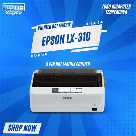 Jual Printer Dot Matrix Epson Lx Original Garansi Resmi Shopee