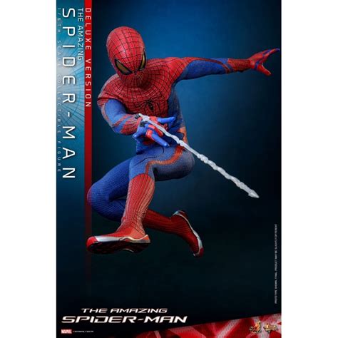 Spider Man Deluxe Hot Toys MMS772 The Amazing Spider Man 1 6 Figure