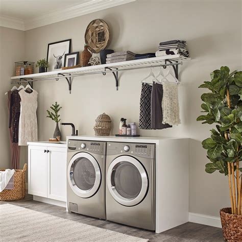 Breathtaking Laundry Room Shelving Wood Tv Stand With Mount