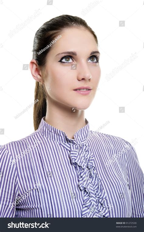 Beautiful Sexual Girl Brunette Pose On Stock Photo Shutterstock