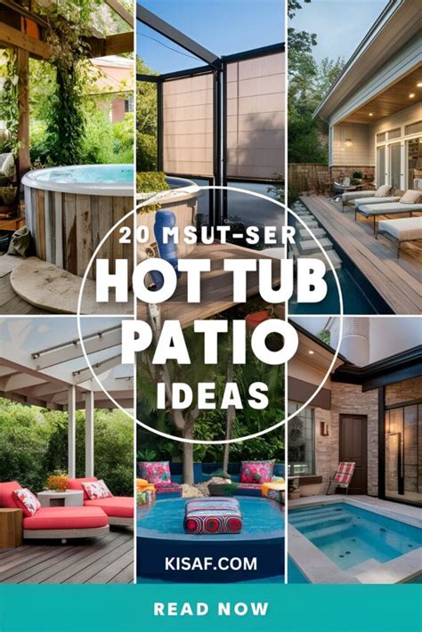 20 Patio Ideas With Hot Tub You Need To See Transform Your Space Today