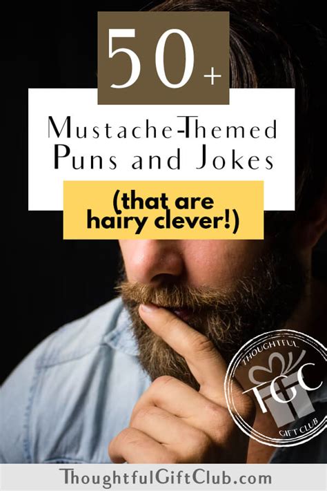 50+ Mustache Puns & Jokes for Instagram Captions that Are Hair-larious