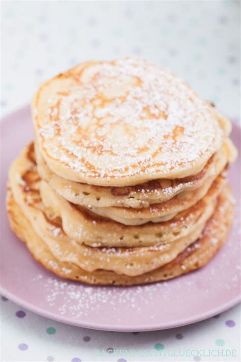 Amerikanische Pancakes Backen Macht Gl Cklich Pancakes Rezept