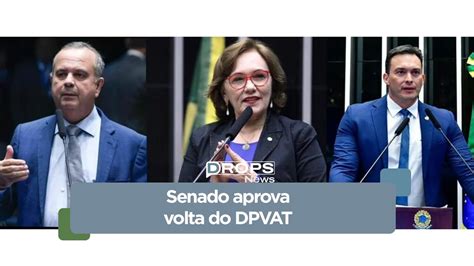 Senado Aprova Volta Do Dpvat Veja Como Votou Bancada Do Rn Youtube