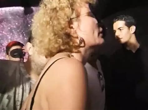 A Sexy Blonde Lady From France Pleasing Some Hard Cocks All By Herself