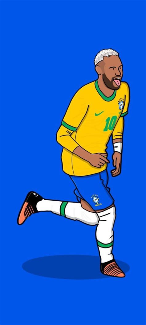 Neymar Desenho Cartoon - How To Draw Neymar Cartoon