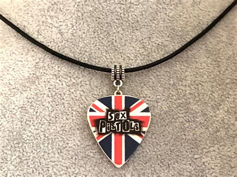 Sex Pistols Inspired Pendant Etsy