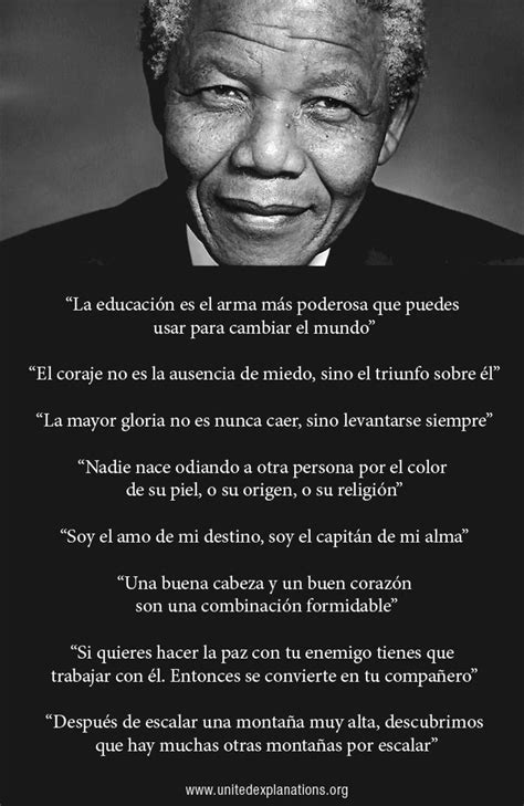 Frases De Nelson Mandela Que Te Har N Una Mejor Persona