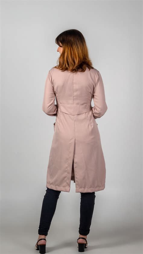 Jaleco Feminino Collor Nude Minerva Care