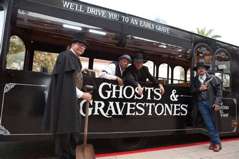 San Diego Ghosts And Gravestones Trolley Tour Getyourguide