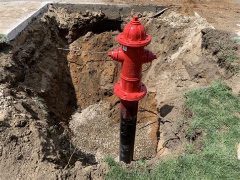 replace  fire hydrant town  shipshewana
