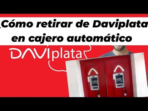 Cómo retirar dinero de Daviplata en un cajero automático Davivienda