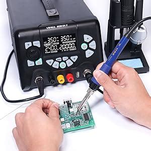 Yihua D A Ii In Hot Air Rework Soldering Iron Station And Dc Power Supply V A F C