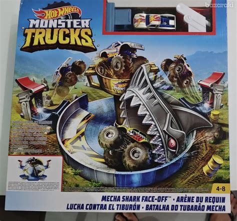 Hot Wheels Monster Trucks Mecha Shark Face Off In Nicosia Indoor Toys Sell Buy