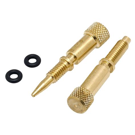 British Standard Brass Amal Fuel Air And Throttle Stop Extended