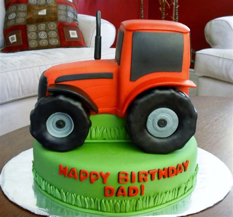Easy Tractor Birthday Cake Cake Birthday