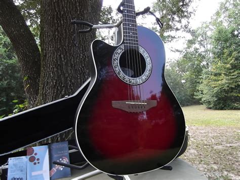 Ovation Usa L1771 Balladeer Lefty Reverb