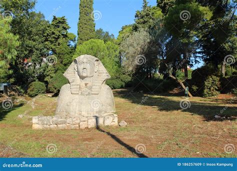 The Sphinx of Zadar, Croatia Stock Image - Image of italian, tourist: 186257609