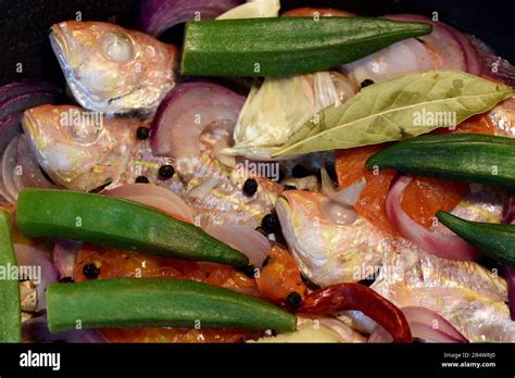 paksiw na bisugo threadfin bream cooked  simmered  vinegar