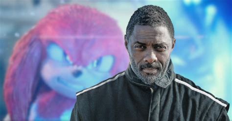 Sonic 2: Idris Elba's Knuckles 'Sexy Voice' Has Fans Losing It