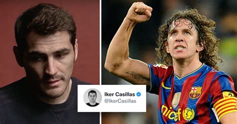 Il Est Temps De Raconter Notre Histoire Iker Iker Casillas Se R V Le Gay Carles Puyol