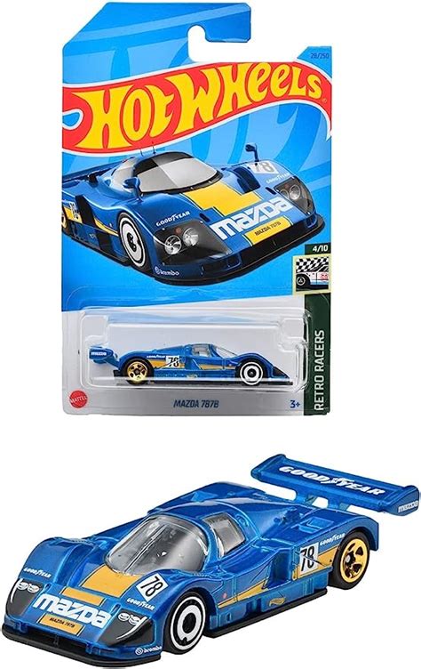 Amazon ホットウィール Hot Wheels ベーシックカー マツダ 787B 3才 HNJ74 ミニカーダイキャストカー ホビー