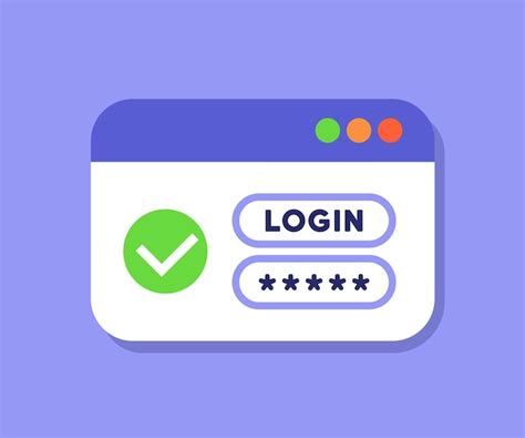 premium vector enter  login  password icon computer code