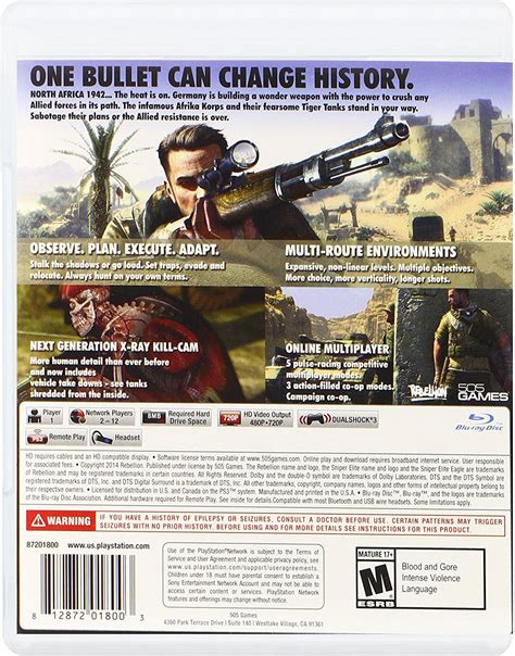 Sniper Elite Iii Ultimate Edition Gameplanet