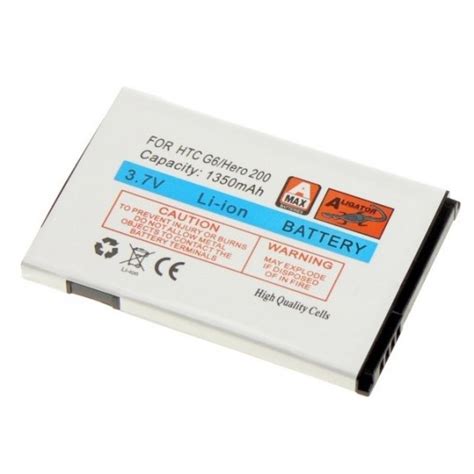 Baterie Htc Hero 200 Hero Android G3 1350 Mah Li Ion Kabelmániecz