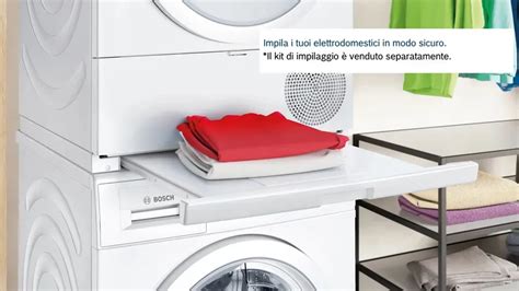 Bosch Asciugatrice Kg Classe A Con Condensatore Autopulente E Pompa