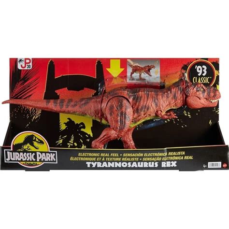 Mattel JURASSIC WORLD figurka dinozaura z dźwiękiem Tyranozaur Rex