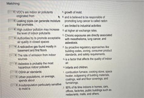 Solved Matching: | Chegg.com