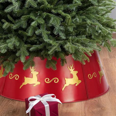 Amazon BAYN Metal Christmas Tree Collar 23 Inch Diameter Base