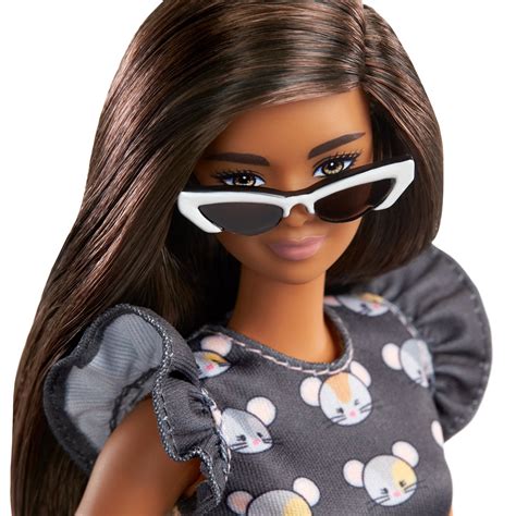 Barbie Fashionista Doll 140 With Long Brunette Hair