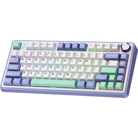 Aula F Wireless Trio Mode Mechanical Gaming Keyboard With Knob In One Gasket Hot Swappable