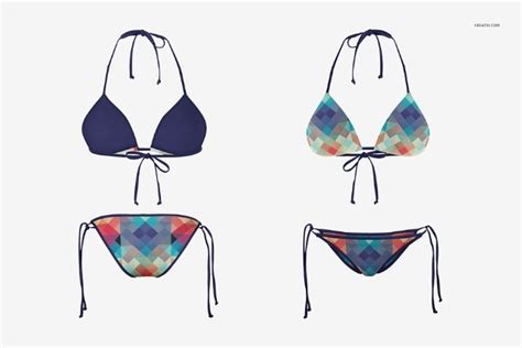 15 Bikini Swimsuit Mockup PSD Templates Texty Cafe