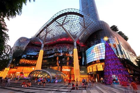 Ion Orchard Shopping Mall Singapore Editorial Photo Image 35599361